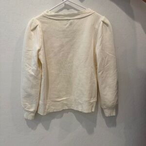 Talbots Pleated Shoulder Crewneck